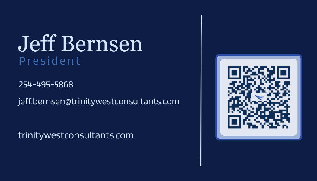Trinity West Consultants Business Cards - preview